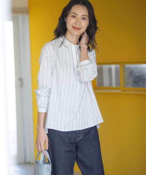 J.PRESS 美品　【2way】スプリットレザー ナノポシェット バッグ J.PRESS（ジェイプレス）の「【2way】スプリットレザー ナノポシェット
