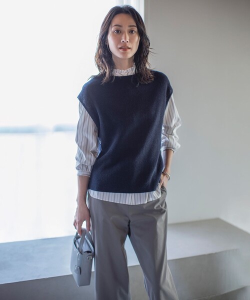 J.PRESS 美品　【2way】スプリットレザー ナノポシェット バッグ J.PRESS（ジェイプレス）の「【2way】スプリットレザー ナノポシェット