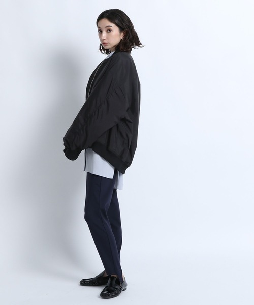 eL（エル）の「【eL】Boxy Big Shirt /101911（シャツ/ブラウス・レディース・オフホワイト/サックスブルー・FREE）」の16枚目の写真