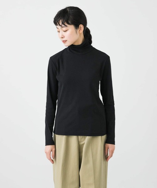 かぐれ（カグレ）の「ハイツイストコットンタートルカットソー（T