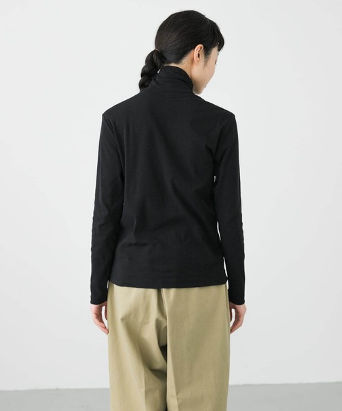 かぐれ（カグレ）の「ハイツイストコットンタートルカットソー（T