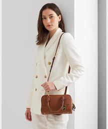 LAUREN ペブルド レザー スモール Emerie サッチェル LAUREN RALPH LAUREN（ローレン ラルフ ローレン）の「ペブルド