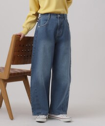 DRESKIP | ◆サスティナブルデニムカーブパンツ(デニムパンツ)