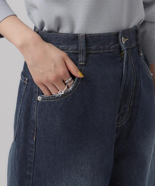 DRESKIP(ドレスキップ)の「◆サスティナブルデニムカーブパンツ(デニムパンツ・レディース・サックスブルー/ブルー系その他・02/03/04)」の12枚目の写真