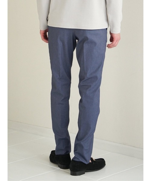 タカキュー クロスストレッチ ノータックビジネスパンツ カルゼ青（スラックス）｜TAKA-Q（タカキュー）