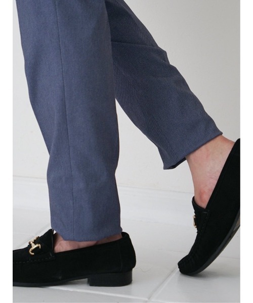 タカキュー クロスストレッチ ノータックビジネスパンツ カルゼ青（スラックス）｜TAKA-Q（タカキュー）