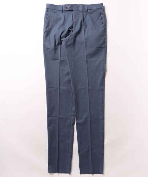 タカキュー クロスストレッチ ノータックビジネスパンツ カルゼ青（スラックス）｜TAKA-Q（タカキュー）