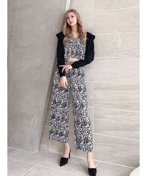 GYDA（ジェイダ）の「サテンプリーツワイドパンツ（その他パンツ・レディース・ライトグレー/ブラック/その他1・FREE）」の17枚目の写真