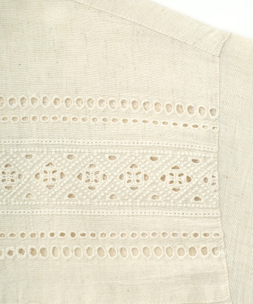 チチカカ（チチカカ）の「Rico カットワークエンブロイダリーシャツ（シャツ/ブラウス・レディース・ブラック/パープル/ナチュラル・FREE）」の17枚目の写真