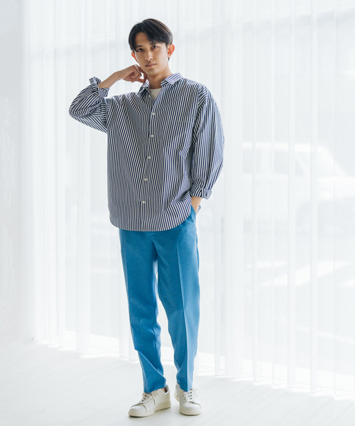 EDIFICE（エディフィス）の「RT スラブオックス イージーパンツ（スラックス・メンズ・ブラック/アイボリー/ブラウン/ブルー・SMALL/MEDIUM/LARGE）」の17枚目の写真