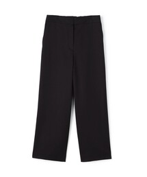 パウダリーストレッチツイル セミワイドパンツ