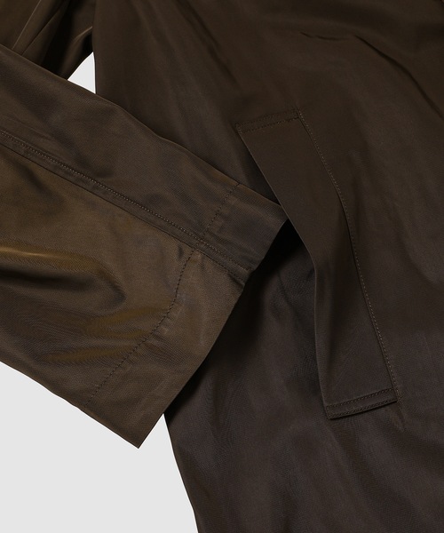 DRIES VAN NOTEN（ドリスヴァンノッテン）の「RANKLES 8210 M.W.COAT KHAKI（ステンカラーコート・メンズ・カーキ・M/S）」の3枚目の写真