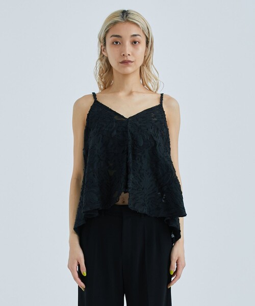 ACNE STUDIOS Asymmetric knotted cutout stretch-crepe midi