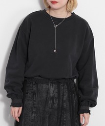 cepo | フリルピグメントスウェット(スウェット)