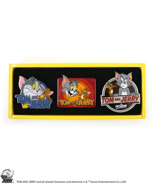 公式】TOM and JERRY ピンバッジセット直営限定（バッジ）｜TOM&JERRY