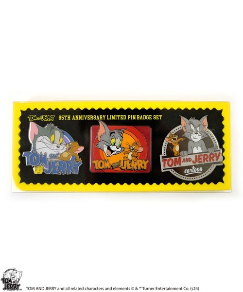 公式】TOM and JERRY ピンバッジセット直営限定（バッジ）｜TOM&JERRY