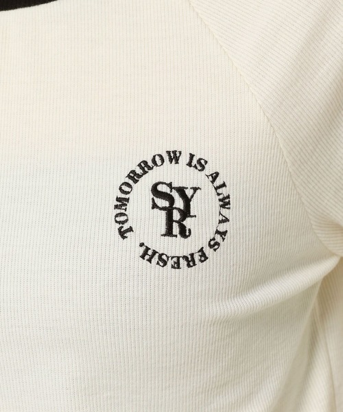 3.3 Field Trip （3.3フィールドトリップ）の「3.3 Field Trip／ラインロングスリーブT 2100058（Tシャツ/カットソー・レディース・アイボリー/ブラック・FREE）」の15枚目の写真