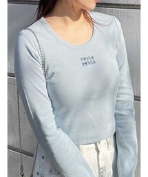 MURUA | ロゴテレコTシャツ(Tシャツ/カットソー)