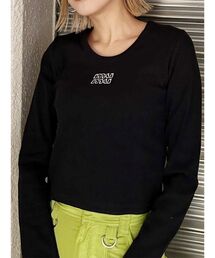 MURUA | ロゴテレコTシャツ(Tシャツ/カットソー)