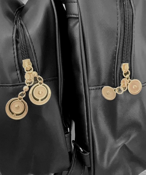 Miniministore（ミニミニストア）の「レザーリュックバッグ レディース（バックパック/リュック・レディース・ブラック系1/ブラック系2・FREE）」の4枚目の写真