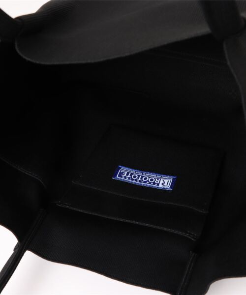 ROOTOTE（ルートート）の「ルートート / 洗えるニットA4トート LT.ミディアム.ルフル-A（トートバッグ・レディース・ベージュ/ブラック/アイボリー/グレー・FREE）」の8枚目の写真