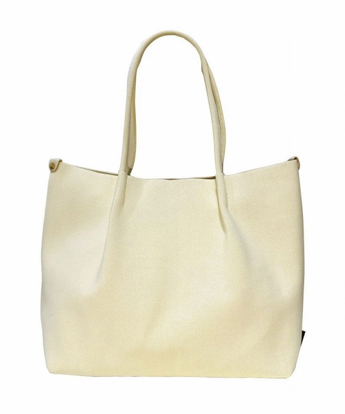 ROOTOTE（ルートート）の「ルートート / 洗えるニットA4トート LT.ミディアム.ルフル-A（トートバッグ・レディース・ベージュ/ブラック/アイボリー/グレー・FREE）」の10枚目の写真