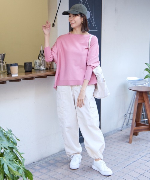 Elura（エルーラ）の「2WAYカーゴパンツ／989595（カーゴパンツ・レディース・アイボリー/グリーン系その他・FREE）」の10枚目の写真