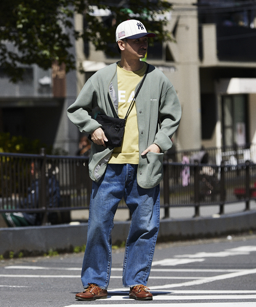 24SS 極美品 スノーピーク レリューム 別注 ドライワッフルカーディガン 黒 Snow Peak（スノーピーク）の「【SNOWPEAK / スノーピーク】別注