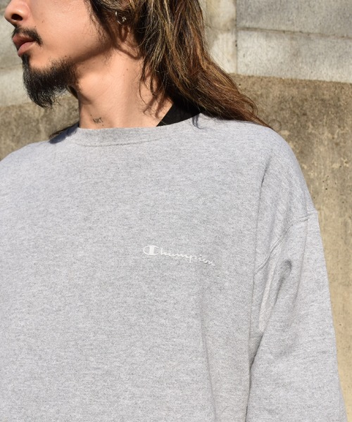 ヴィンテージ古着】Champion / チャンピオン ロゴ クルーネック 
