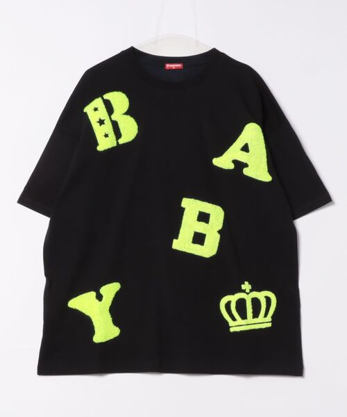 BABYDOLL(ベビードール)の「親子お揃い サガラロゴ Tシャツ 9213A(Tシャツ/カットソー・レディース・ブラック/ホワイト/ブラック系その他・S/M/L/XL)」の3枚目の写真