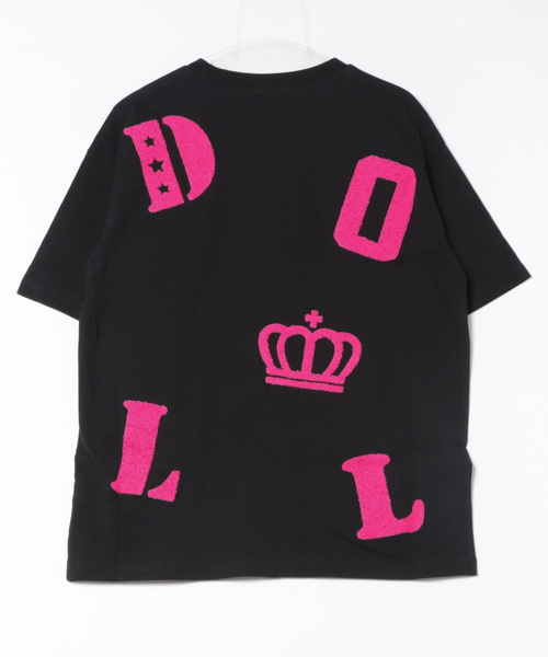 BABYDOLL(ベビードール)の「親子お揃い サガラロゴ Tシャツ 9213A(Tシャツ/カットソー・レディース・ブラック/ホワイト/ブラック系その他・S/M/L/XL)」の12枚目の写真