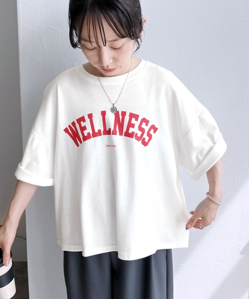 reca（レカ）の「ロゴプリントTシャツ（Tシャツ/カットソー・レディース・ブラック/グレー/ホワイト/ホワイト系その他・FREE）」の20枚目の写真