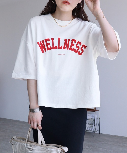 reca（レカ）の「ロゴプリントTシャツ（Tシャツ/カットソー・レディース・ブラック/グレー/ホワイト/ホワイト系その他・FREE）」の18枚目の写真