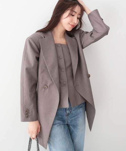 ウエストシェイプジャケット（テーラードジャケット）｜AMBIENT（アンビエント）