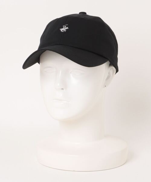 BEVERLY HILLS POLO CLUB（ビバリーヒルズポロクラブ）の「【Beverly Hills Polo Club/ビバリーヒルズポロクラブ】ポニー刺繍ロゴ タイプライターキャップ（キャップ・メンズ・ブラック/ネイビー/ベージュ/ホワイト・FREE）」の18枚目の写真