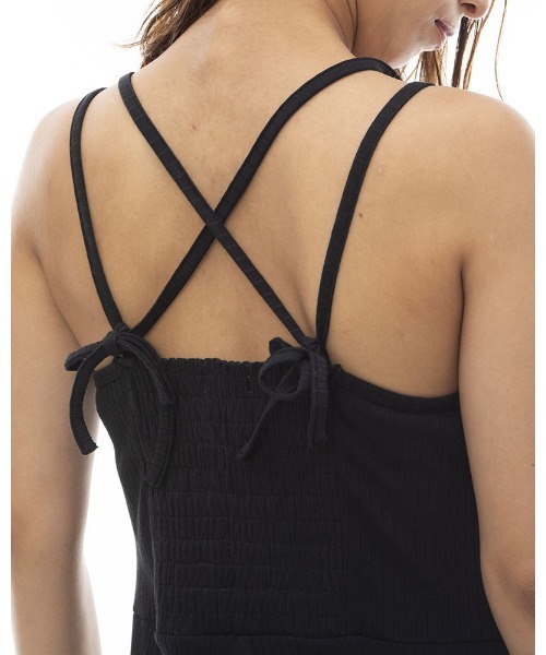 BILLABONG(ビラボン)の「BILLABONG レディース 【CHILLWEAR】 RIB SALOPETTE ドレス 【2024年春夏モデル】/ビラボンフレアシルエットサロペット(サロペット/オーバーオール・レディース・アイボリー/ブラック・MEDIUM)」の15枚目の写真