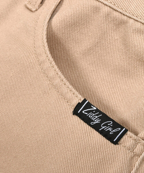 ZIDDY（ジディ）の「裾切り替えフリンジスカパン(130~160cm)（スカート・キッズ・ネイビー/ブラウン・FREE/130cm/140cm/150cm）」の6枚目の写真