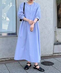 fredy emue | タイプライターハーフZIPワンピース(ワンピース)