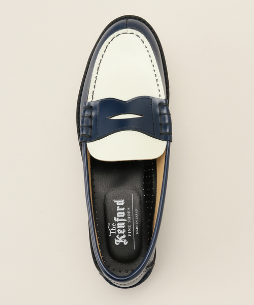 The Kenford Fineshoes（ケンフォードファインシューズ）の「【THE KENFORD FINESHOES】TANK SOLE LOAFERS：ローファー（ローファー・レディース・ブラウン/ネイビー・24cm/23cm/23.5cm/24.5cm）」の7枚目の写真