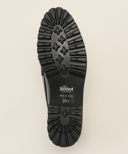 The Kenford Fineshoes（ケンフォードファインシューズ）の「【THE KENFORD FINESHOES】TANK SOLE LOAFERS：ローファー（ローファー・レディース・ブラウン/ネイビー・24cm/23cm/23.5cm/24.5cm）」の8枚目の写真