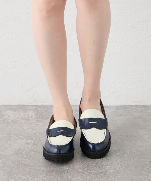 The Kenford Fineshoes（ケンフォードファインシューズ）の「【THE KENFORD FINESHOES】TANK SOLE LOAFERS：ローファー（ローファー・レディース・ブラウン/ネイビー・24cm/23cm/23.5cm/24.5cm）」の16枚目の写真