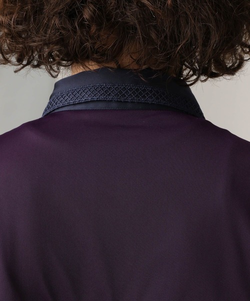 HARE(ハレ)の「【SET UP対応】シアーレイヤードシャツSS(HARE)(シャツ/ブラウス・メンズ・ブラック/ブラック系その他/グレー/パープル/ブルー/グレー系その他・SMALL/MEDIUM)」の21枚目の写真