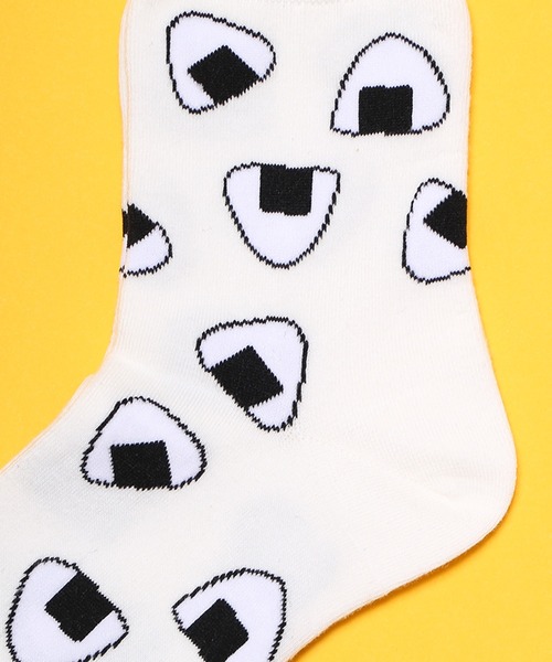 PUNYUS（プニュズ）の「フード総柄ソックス（ソックス/靴下・レディース・レッド/ブラウン/ブラック・FREE）」の14枚目の写真