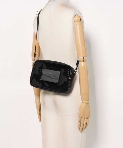 An+u(アンユー)の「PVCショルダーバッグ(ショルダーバッグ・レディース・ホワイト/ブラック・ONE SIZE)」の11枚目の写真