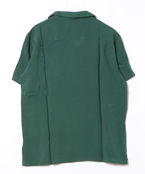 STYLEBLOCK（スタイルブロック）の「レーヨンオープンカラーシャツ（シャツ/ブラウス・メンズ・ピンク/ネイビー/カーキ/アイボリー・M/L/LL）」の5枚目の写真