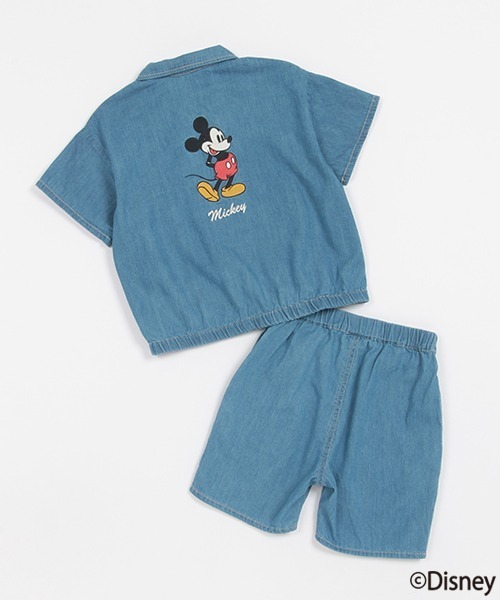 petit main（プティマイン）の「【Disney】ミッキー/セットアップ（セットアップ・キッズ・ライトブルー/ブルー・80ｃｍ/90cm/110cm/100cm/120cm/130cm）」の5枚目の写真