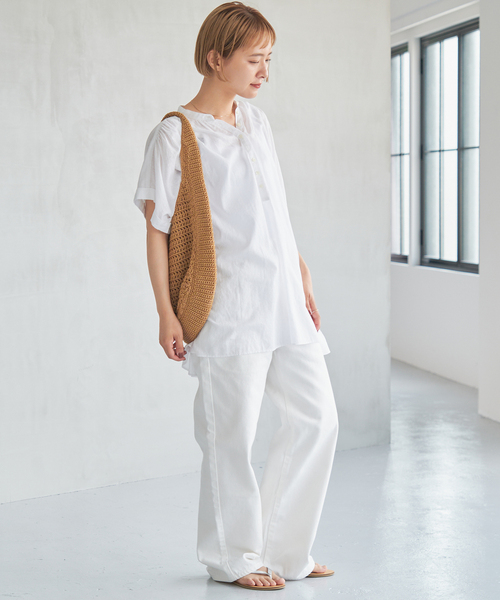 Spick & Span（スピックアンドスパン）の「コットンリネンギャザー