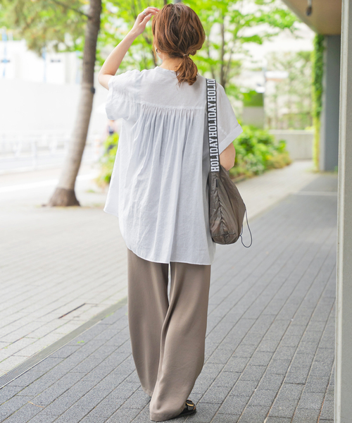 Spick & Span（スピックアンドスパン）の「コットンリネンギャザー
