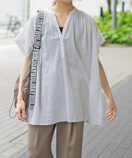 Spick & Span（スピックアンドスパン）の「コットンリネンギャザー