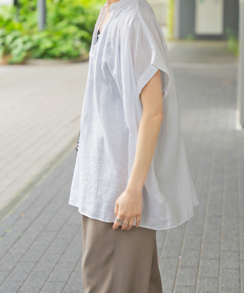 Spick & Span（スピックアンドスパン）の「コットンリネンギャザー